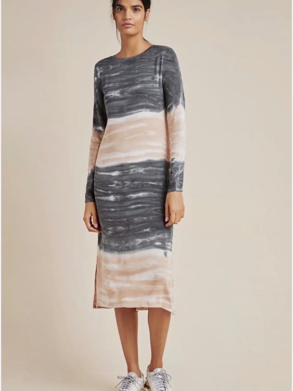 Anthropologie Dolan Trina Tie Dye Midi Dress- S - Picture 2 of 7